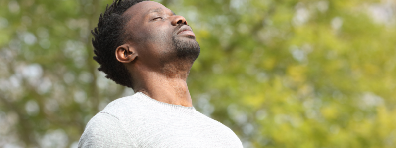 Box breathing can calm you down and open up your lungs